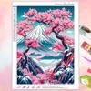 Ventas Directas de Fábrica 5D Pegatinas Serie Paisaje Personaje Estilo Japonés Set Pintura Diamante Diamante Cuadrado Redondo Completo Bordado Diamante Hecho a Mano