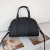 Bolso de Hombro Cruzado Togo para Mujer de Piel de Vaca de Primera Capa, Bolso Tote Cruzado, Bolso para Mamá, Bolso Dumpling, Color Sólido, Bolso de Compras Moderno y Sencillo
