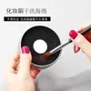 Caja Limpiadora de Brochas de Maquillaje Perezosas, Limpieza en Seco con Esponja Sin Dañar las Cerdas, Brocha para Sombras de Ojos, Brocha para Corrector, Limpieza de Herramientas de Belleza