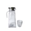 Hervidor de agua fría con punta de onda de martillo para catering, hervidor de agua fría para PC, alto valor de color, resistente a altas temperaturas, tapa de acero inoxidable, olla para jugo, venta al por mayor