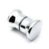 Accesorios para Ducha Puerta de Baño Puerta Corredera Manija de Cristal Aleación Electrochapada Manija Pequeña de un Solo Agujero