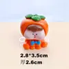 Acessórios de Resina 3D Frutas Multimeninas Quarta Geração DIY Micro-Paisagem Chaveiro Carro Transmissão Ao Vivo Saco Surpresa Jogo de Combinar
