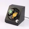 Rotor Mecânico para Relógios, Rotor Automático Mecânico de Madeira Totalmente Inteligente, Dispositivo de Dar Corda para Relógios, Caixa Elétrica para Relógios