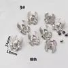 Rebites de Caveira DIY Rebites de Cabeça de Fantasma Liga Metálica Rebites Punk Roupas Bolsas Alças Sapatos Acessórios Material