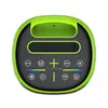 Caixa de Som Portátil Alto-falantes Quadrados para Dança Duplos 4 polegadas Microfone Sem Fio Karaoke Doméstico Alto-falante para Cantar ao Ar Livre
