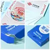 Fábrica de Naipes Personalizados para Uso en Torneos, Impresión de Logotipos Corporativos, Núcleo Negro Alemán, Paquete Doble, Naipes Especiales para Juegos de Guandan