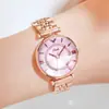 Reloj Casual de Moda GEDI para Mujer con Correa de Acero, Reloj de Cuarzo Versátil Simple y de Lujo para Damas, Disponible para Dropshipping