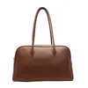 Maletín Retro Estilo Universitario Transfronterizo para Mujer, Nuevo Bolso de Hombro Otoño e Invierno 2026, Bolso Sencillo de Gran Capacidad para el Trabajo