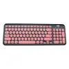 Película protectora para teclado Bluetooth inalámbrico Logitech K780, a prueba de polvo, impermeable, cubierta de silicona cóncava-convexa para Logitech