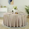 Mantel Rojo Banquete de Bodas Mesa Redonda Año Nuevo Rojo Grande Engrosado Redondo Compromiso Boda Banquete Mantel Mesa de Banquete Configuración de Mesa Mantel