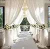 Arco de Boda Estilo Francés, Cortinas de Boda, Gasa de Malla, Decoración de Lugar de Fiesta de Boda al Aire Libre, Gasa Decorativa