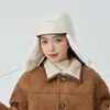 Nuevo Sombrero de Felpa Retro Estilo Lei Feng de Invierno para Exteriores, Ciclismo, Cortavientos, Cálido, Versátil, Forro de Felpa, Protección para las Orejas del Noreste, Sombrero de Algodón