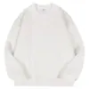 Nuevo Jersey de Color Sólido con Cuello Redondo de Manga Larga Casual para Primavera y Otoño, El Más Fácil de Combinar, Sudadera sin Capucha, Top Interior Casual Holgado