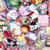 Miles de Diseños se Distribuyen Aleatoriamente en Clips de PP con Diseños de Doble Cara, Adecuados para Estudiantes como Regalos, Clips para Exámenes, Clips Transparentes de Dibujos Animados para Notas Adhesivas