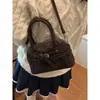 Transfronterizo 2024 Nuevo Estilo Americano Retro Diseño de Nicho Bolso de Hombro Cruzado Simple para el Trabajo Bolso de Mano de Moda