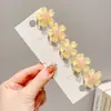 2026 Primavera Novo Estilo Grampo de Cabelo Flor de Renda High-End Franja Lateral Presilha de Cabelo Acessório de Cabelo Grampo para Cabelo Solto Presilha Bb