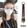 Peluca de boxeo de cuerda de color trenza chica caliente dulce personalidad fresca alta temperatura seda trenza hecha a mano trenza sucia fuente fábrica punto estable