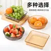 Prato em Forma de Osso com Borda Ondulada na Cor Creme, Prato de Frutas de Luxo de Alta Qualidade para Uso Doméstico na Sala de Estar, Bandeja para Lanches, Doces, Nozes e Sobremesas