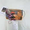Bolso tipo sobre bordado con lentejuelas florales para mujer, para vacaciones, bolso de hombro, bolso de axila, estilo urbano, fiesta de vacaciones, bolso pequeño cuadrado cruzado