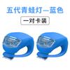 Luz de Rana para Bicicleta, Faro para Bicicleta de Montaña, Luz de Advertencia de Seguridad, Luz Trasera para Equipo de Ciclismo de Rana Grande Mosca Muerta para Niños
