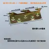 Gancho de Cama de Ângulo Reto Fivela de Pendurar na Cama Conector Espessado 60 para Uso na Cama Ferragens Fixação em Chapa de Madeira para Cama Dobradiça Acessórios para Móveis