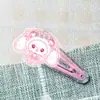 Coelho Urso Celebridade Mercadoria Acrílico BB Clip Grampo de Cabelo Acessório de Cabelo Item de Suporte para Show com Fotos