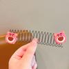 Pente de Cabelo Infantil para Arrumar Cabelos Soltos, Pente de Cabelo Invisível Popular em 2023, Não Danifica o Cabelo, Acessório de Cabelo para Nuca de Meninas