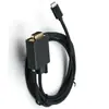 Cable Adaptador Tipo-C a VGA Tipo Mayorista 1.8m Usb3.1Vga Teléfono Móvil Tablet Conectado a Proyector TV Conversión