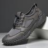 Zapatos casuales de malla para hombre de talla grande transfronterizos Primavera y Otoño nuevos zapatos deportivos para exteriores transpirables cosidos una generación de pelo