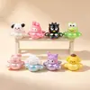 Acessórios de Avião Sanrio Eletrodepositados Desenho Animado Chaveiro de Resina 3D Pingente Brinquedo Fofo da Moda