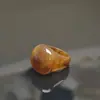 Anillo de Resina Ancho Cóncavo Exagerado Transfronterizo para Mujer, Estilo Minimalista de Lujo Ligero de Gama Alta, Anillo Versátil para Viajes Diarios para Hombre, Estilo Europeo y Americano