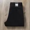 Calça Masculina Europeia de Outono e Inverno em Lã Grossa com Caimento, Lisa, de Corte Reto para o Dia a Dia, Levemente Luxuosa, Escovada, Calça Casual de Negócios