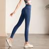 Calça Justa de Cintura Alta Levanta Bumbum e Aperta Barriga Elástica Roupa de Baixo Calça Tubarão Calça para Pilates Yoga Fitness Corrida Esportes