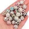 Flor de strass bola de strass agujero de cuenta de strass bola de diamante taladro de soldadura anillo accesorios para pulsera collar DIY venta al por mayor