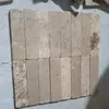 Pedra Natural Amarelo Outono Calcário Pedra de Caverna Ladrilhos para Piso Piso para Jardim Externo Casa de Hóspedes Villa Ladrilhos para Parede de Pedra Cultural Padrão de Pedra