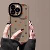 Funda de color amor para pantalla completa para teléfono móvil Apple 16promax iPhone14pro puff 15 anticaídas 13/11