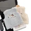 Colete feminino para outono e inverno, novo colete acolchoado infantil estiloso 2026, agasalho de bebê, roupas de inverno para crianças