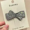 Pinza para el Cabello Exquisita de Gama Alta para Mujer Clip BB Estampado de Leopardo Retro Lindo Clip para Flequillo Lateral Accesorios para el Cabello de Moda con Temperamento