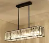 Restaurante Moda Nórdica Bar Corredor Lâmpadas de Mesa de Jantar Criativo Quarto Lustre de Cristal Simples Moderno Luz Iluminação de Luxo