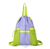 Bolsa de Hombro Doble para Bádminton Bolsa de Almacenamiento con Cordón 2026 Nueva Mochila Grande de Gran Capacidad para Estudiantes Mochila Deportiva para Montañismo Ciclismo