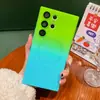 Película de Lente Magnética con Gradiente de Dos Colores Adecuada para Funda de Teléfono S26Ultra, Samsung S25Plus, 22 Cordones Anti-Caída S24