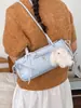 Bolso Baguette Floral Dulce Yuezi para Mujer 2026 Nuevo de Moda Estilo Juvenil Moño Bolso de Hombro