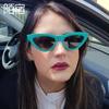 2018 estilo europeo y americano en stock Moku 58088 gafas de sol de moda de ojo de gato gafas de sol de moda para mujer retro transfronterizas
