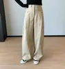 ¡Pantalones de carambola resistentes a las arrugas! Muy recomendados, super cómodos, adelgazantes, con bolsillos, pantalones cargo casuales para mujer, otoño, H100324