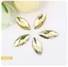 Brillantes Diamantes Irregulares de Fondo Plano Marquise Cristales Rhinestones Punta Trasera DIY Hechos a Mano Adhesivos Rhinestones Decoración de Teléfono Móvil Arte de Uñas Rhinestones