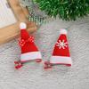 Sombrero de Navidad Sombrero Triangular con Luz Pasador Brillante Regalo Infantil Fiesta Navidad Fiesta de Navidad