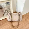 Bolso bandolera retro color Maillard de gran capacidad para mujer, súper popular, versátil, bolso de hombro, moda, para el trabajo, bolso cruzado