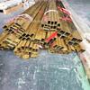 Tubo cuadrado de latón H65 de pared gruesa interior y exterior latón brillante tubo cuadrado para joyería intercambiador de calor con tubo redondo de latón resistente a la corrosión h62