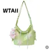 Wtaii Star de Nicho 26 Modelo Nuevo Bolso Tote Casual de Gran Capacidad Bolso de Hombro con Estrella de Cinco Puntas para Clase y Cruzado Bolso para Estudiante