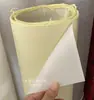 Adesivo de Papel Kraft Revestido Papel PVC Pergaminho Transparente Filme para Lâmpada de Teto Tela de Treliça Esculpida em Madeira Material para Abajur